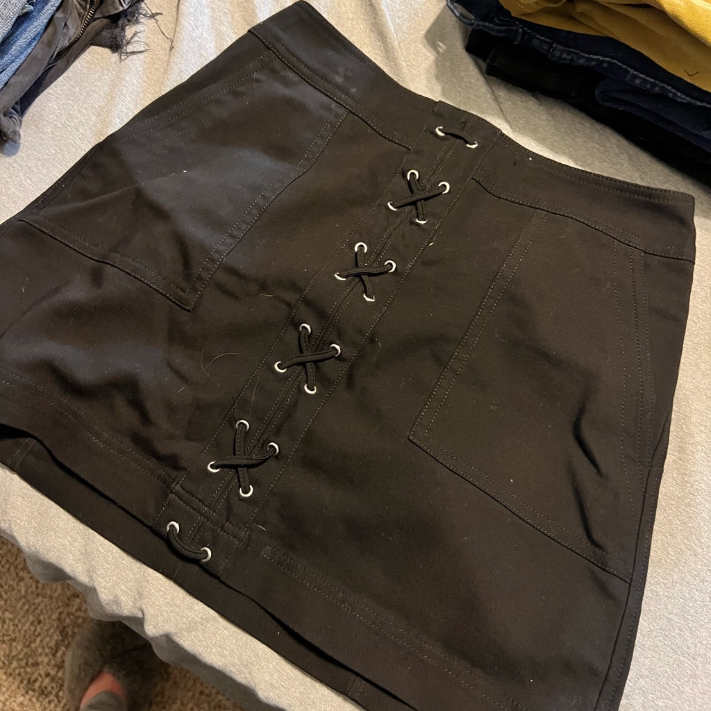 Black Express Mini Skirt